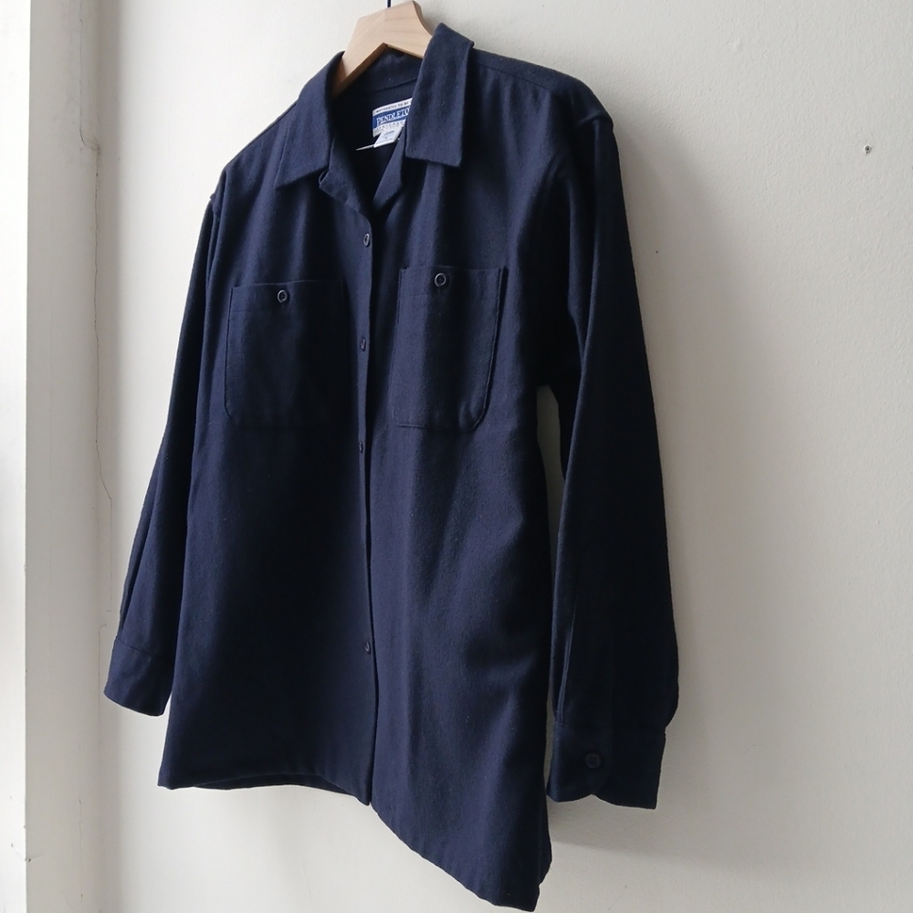 Vintage Pendleton Virgin Wool Loop Collar Knockab… - image 2